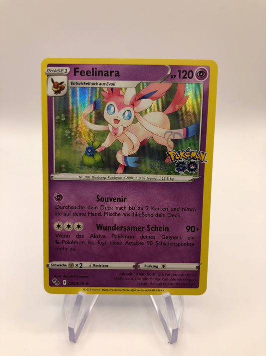 Pokemon Karte Revers Feelinara 35/78  Deutsch