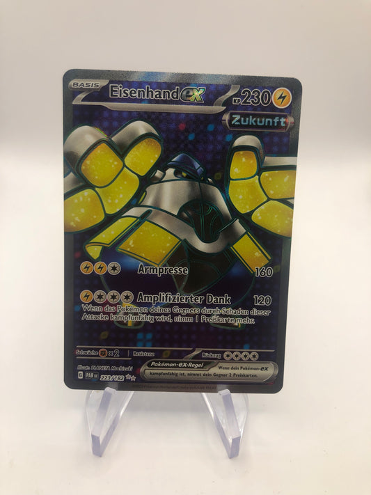 Pokemon Karte EX Fullart Eisenhand 223/182 Deutsch