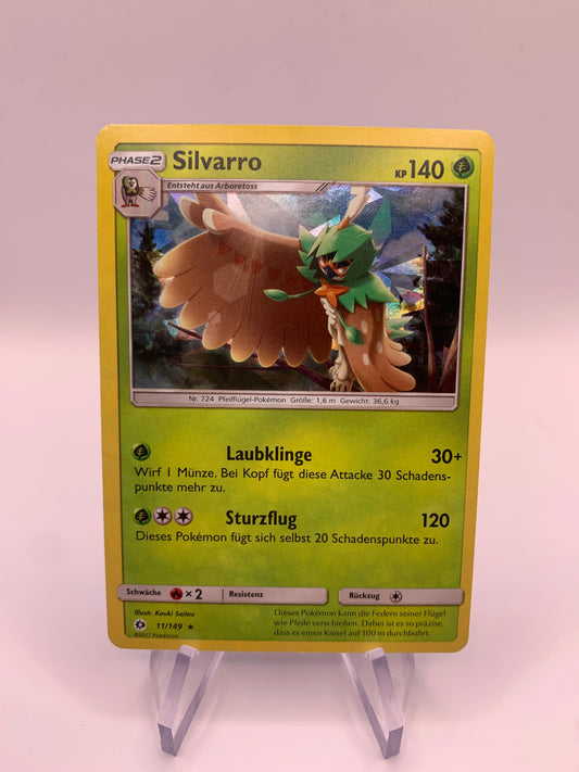 Pokemon Karte Holo Silvarro 11/149 Deutsch