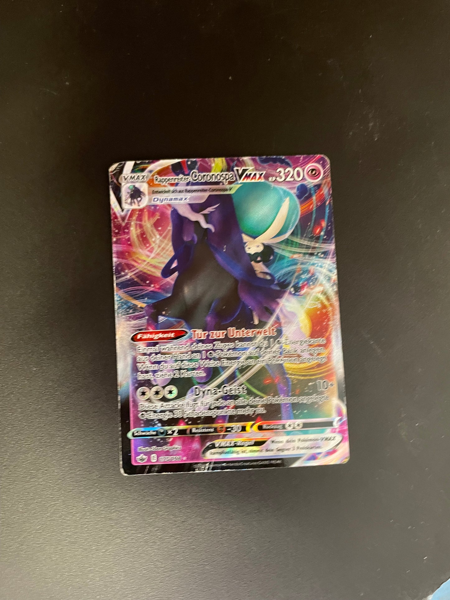 Pokémon Karte Coronospa VMax 75/198 Deutsch