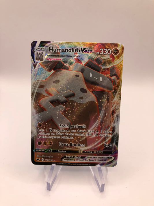 Pokemon Karte Vmax Humanolith 116/202 Deutsch