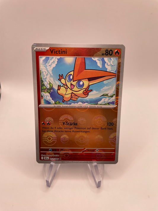 Pokemon Karte Revers Victini 12/86 Deutsch