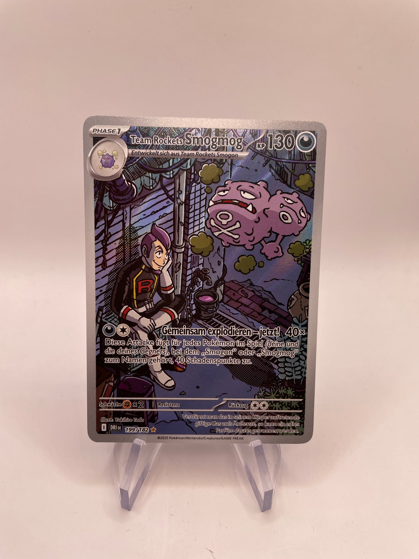 Pokemon Karte Art-Rare Smogmog 199/182 Deutsch