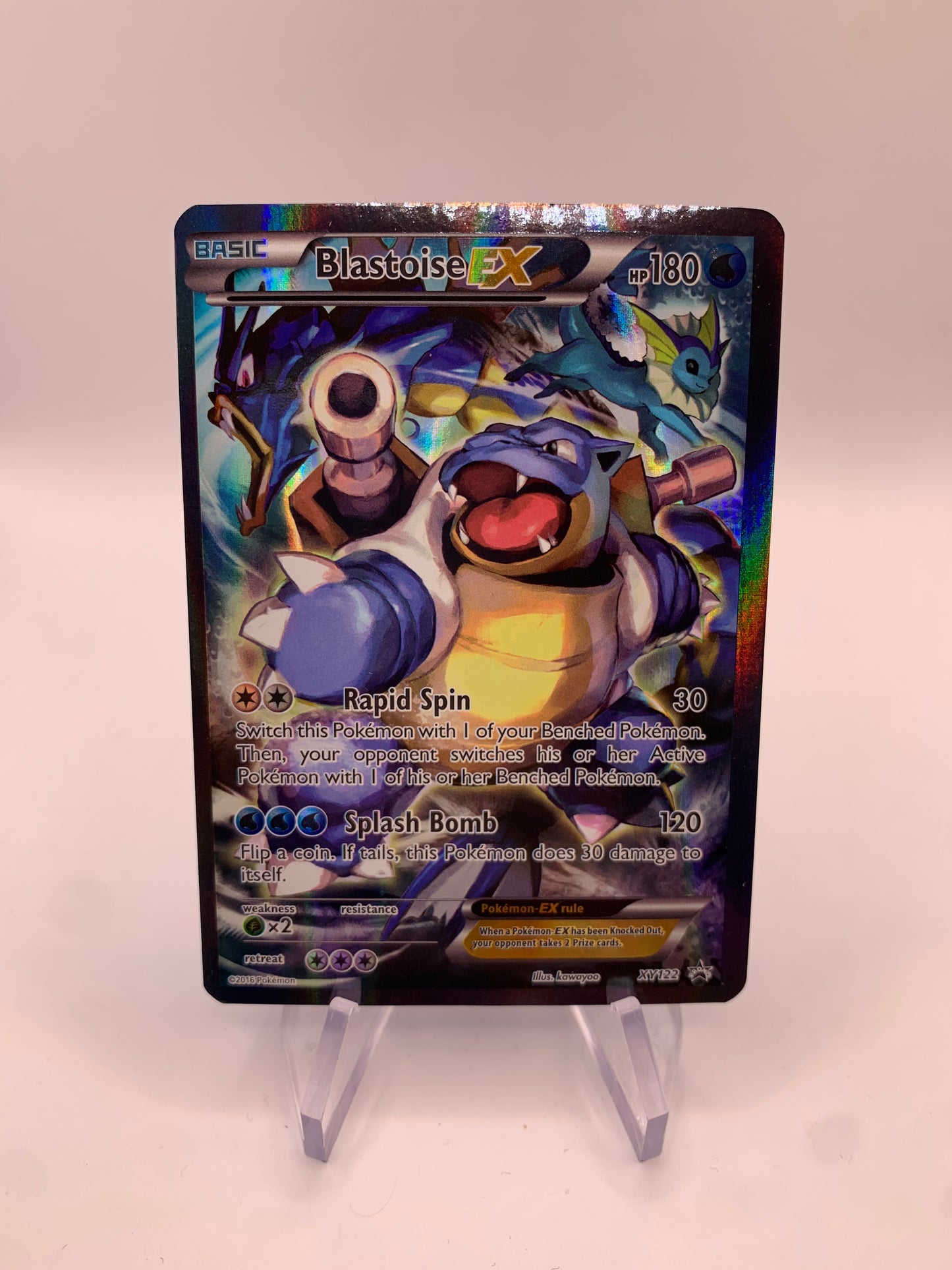 Pokemon Karte EX Promo Turtok XY122 Englisch