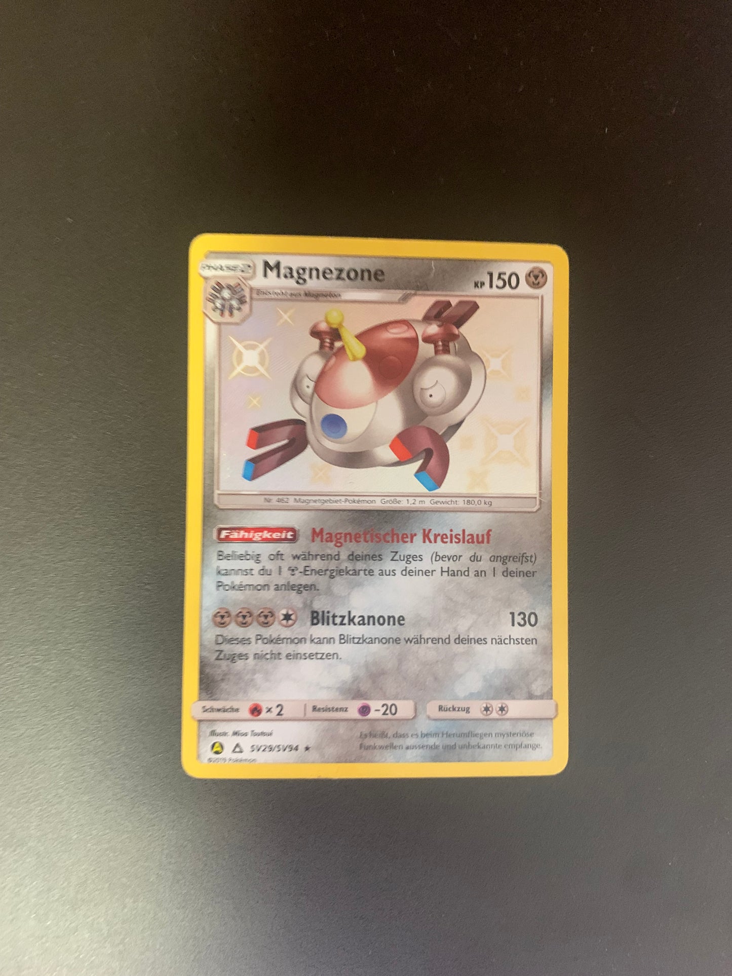 Pokemon Karte Holo Magnezone SV29/SV94 Deutsch