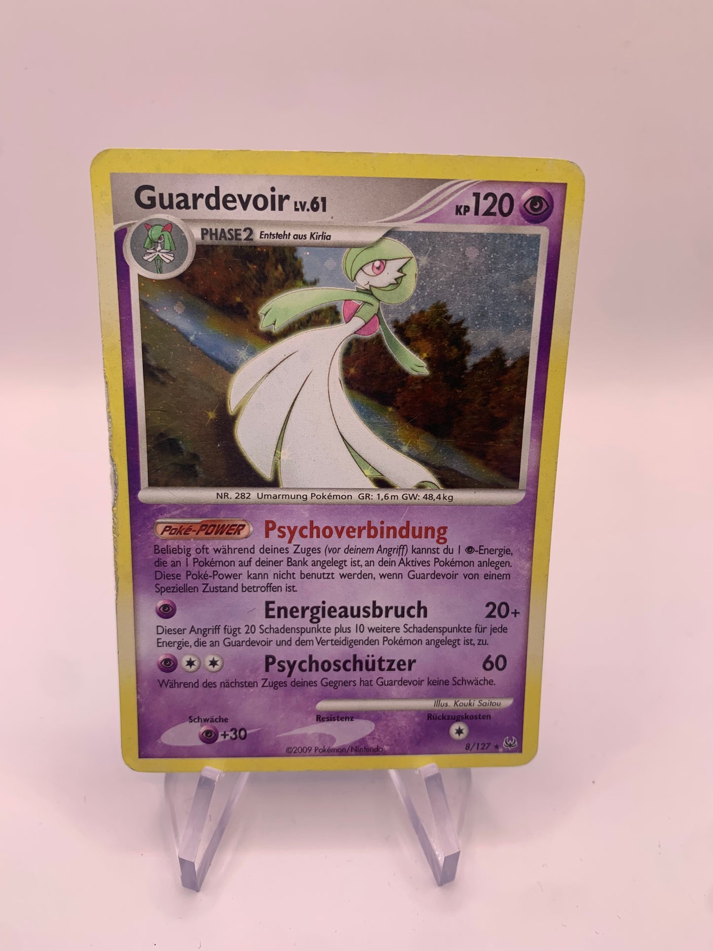 Pokemon Karte Holo Guardevoir 8/127 Deutsch