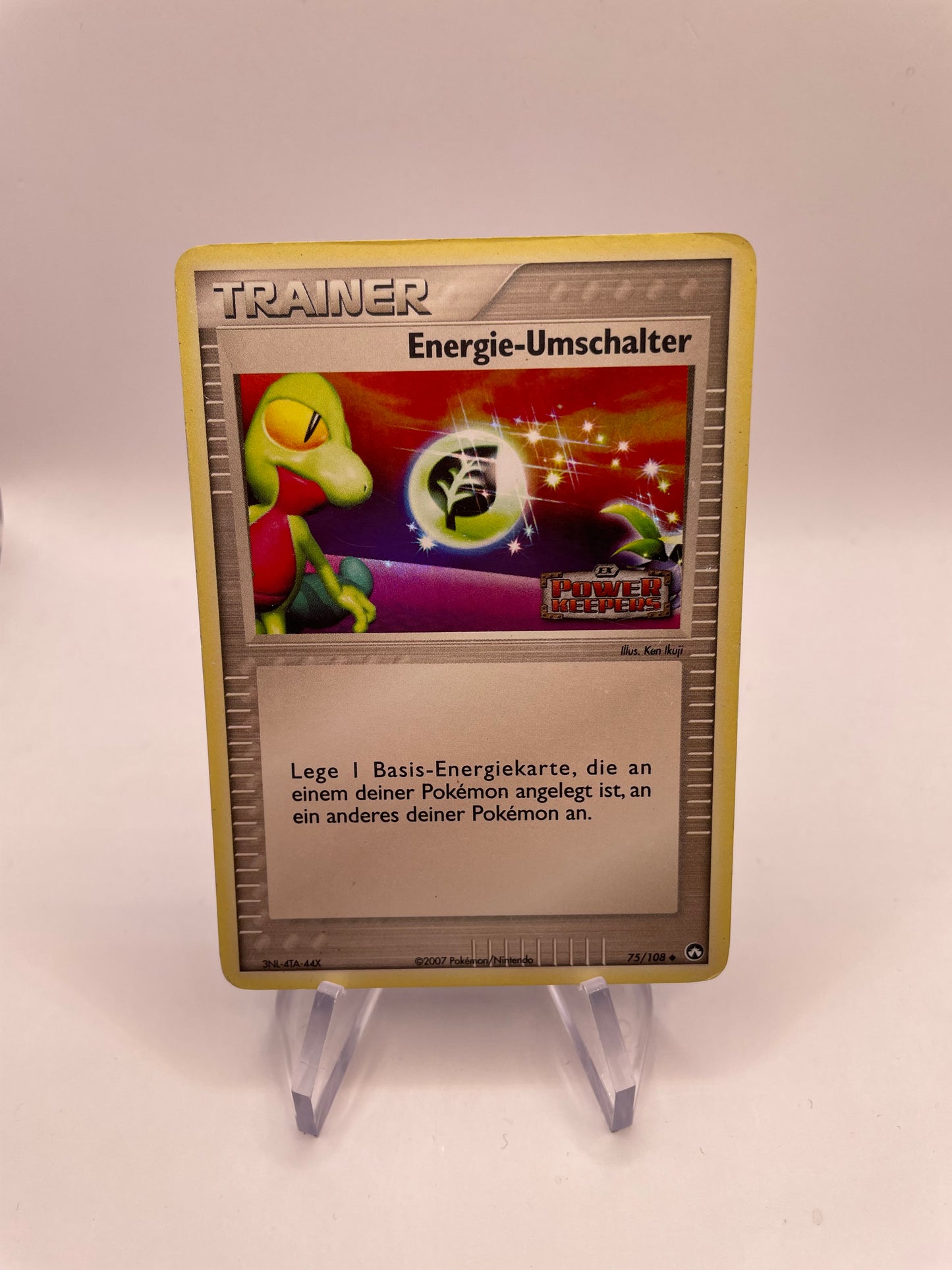 Pokemon Karte Stamp Energie-Umschalter 75/108 Deutsch