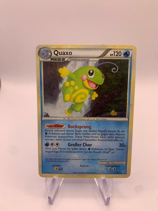 Pokemon Karte Holo Quaxo 7/95 Deutsch