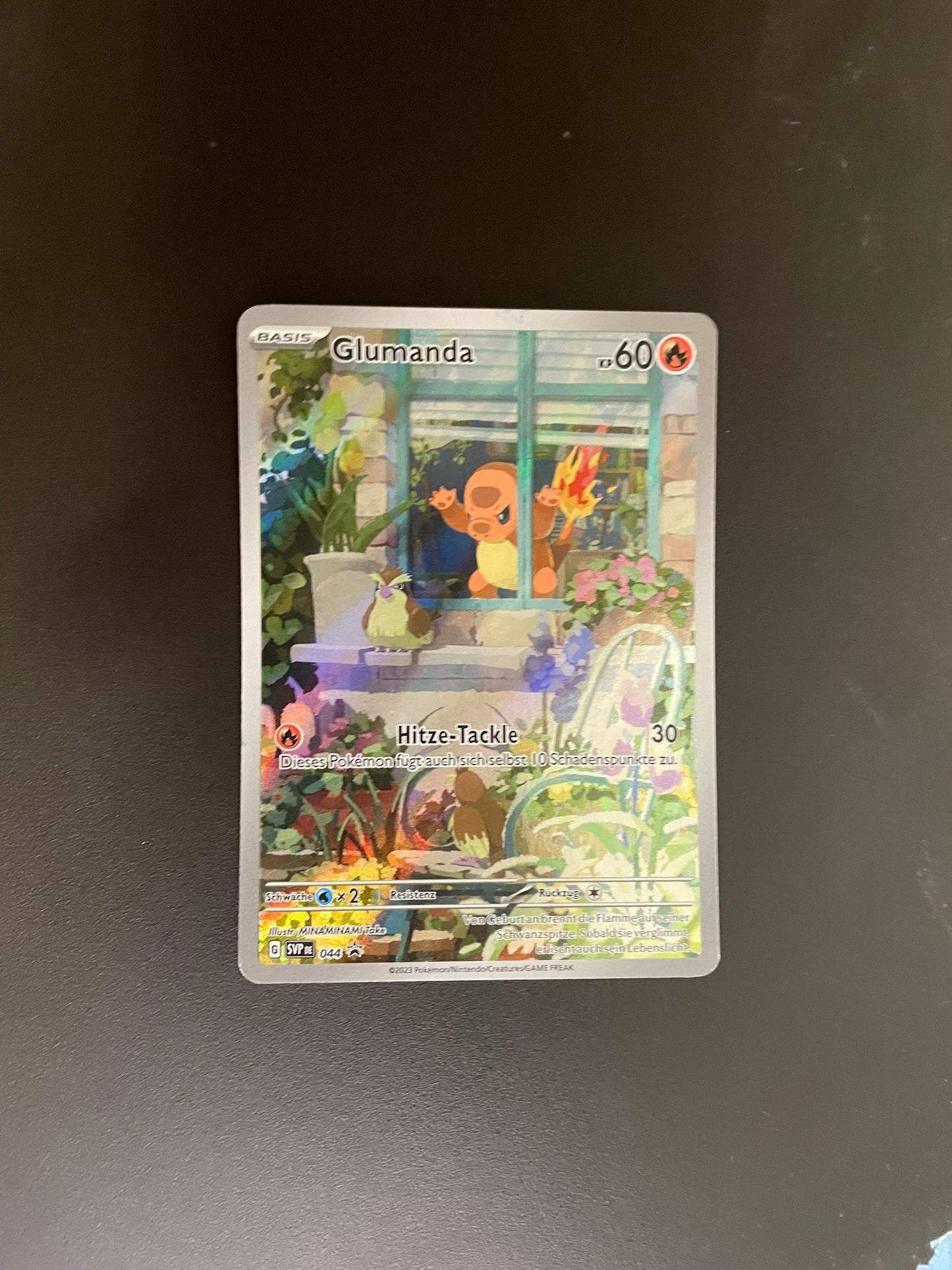 Pokemon Karte Art-Rare Promo Glumanda 44 Deutsch