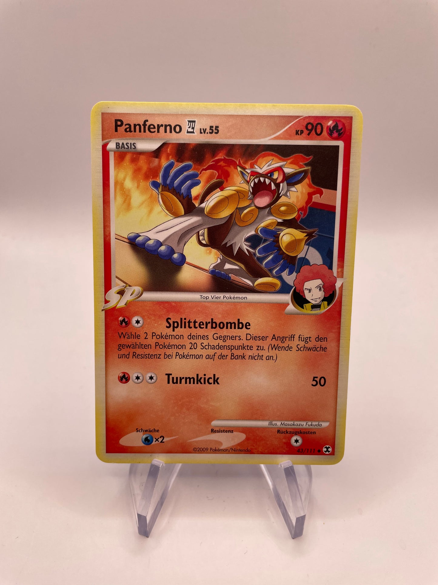 Pokémon Karte Panferno 43/111 Deutsch