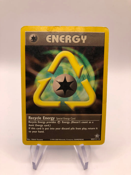 Pokemon Karte Energy 105/111 Englisch