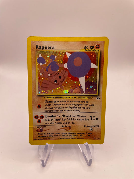 Pokemon Karte Holo Kapoera 3/75 Deutsch