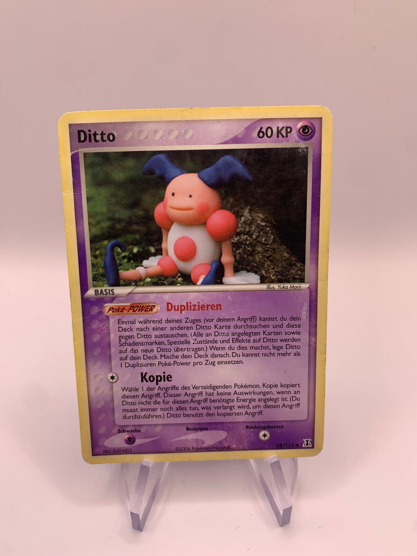 Pokemon Karte Ditto 38/113 Deutsch