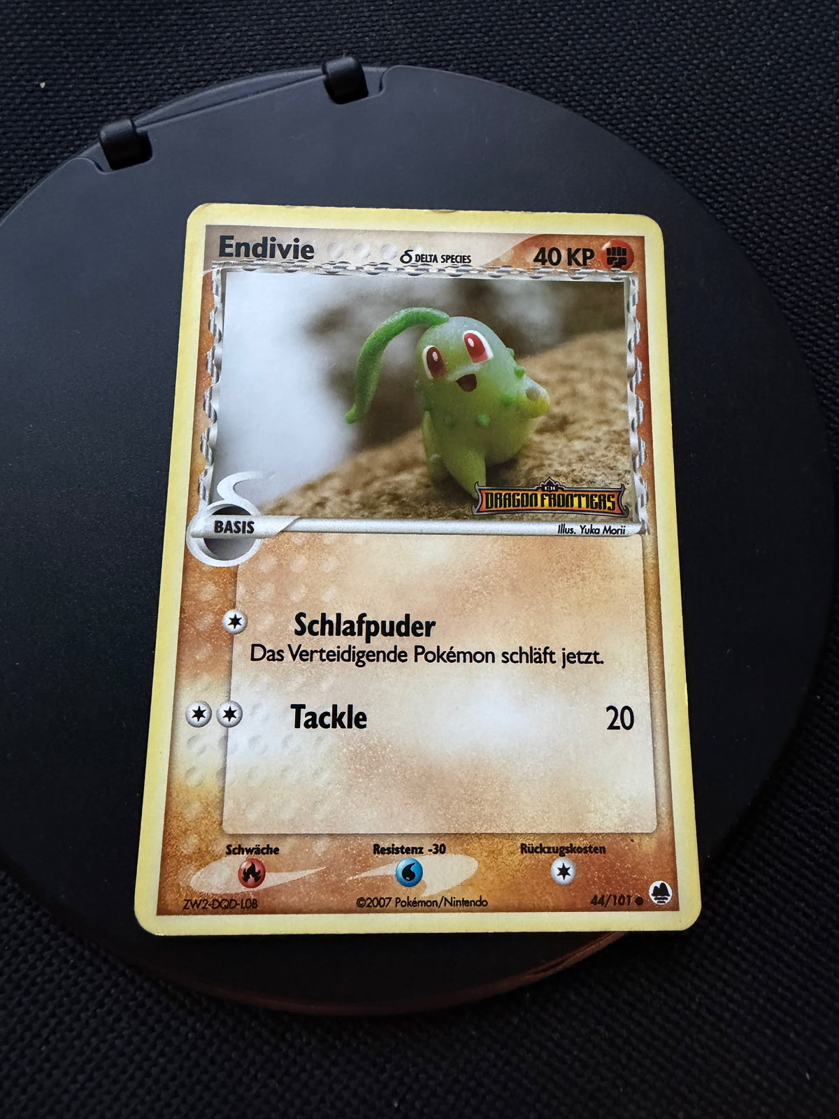 Pokemon Karte Stamp Delta Species Endivie 44/101 Deutsch
