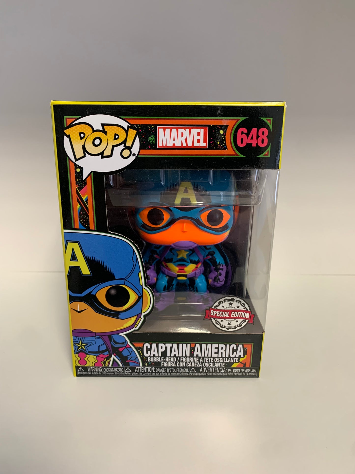 Funko Pop Figur Marvel CAPTAIN AMERICA