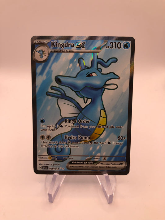 Pokemon Karte EX Fullart Kindra 80/64 Englisch