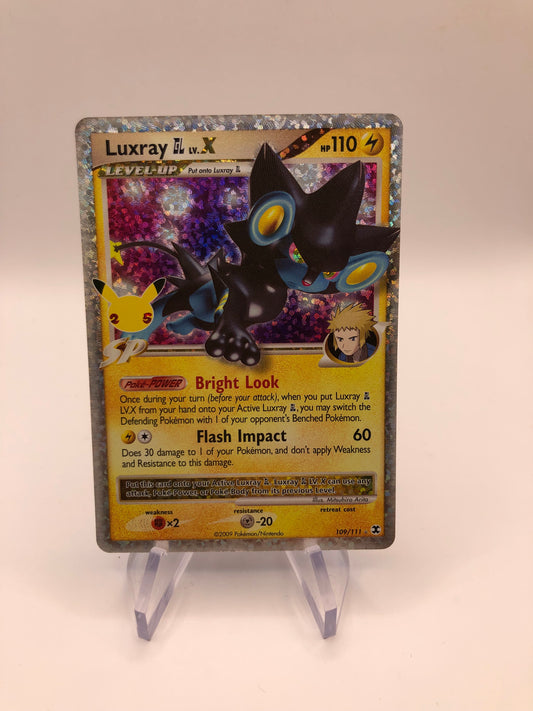 Pokemon Karte Celebration Lv.X Luxray 109/111 Englisch
