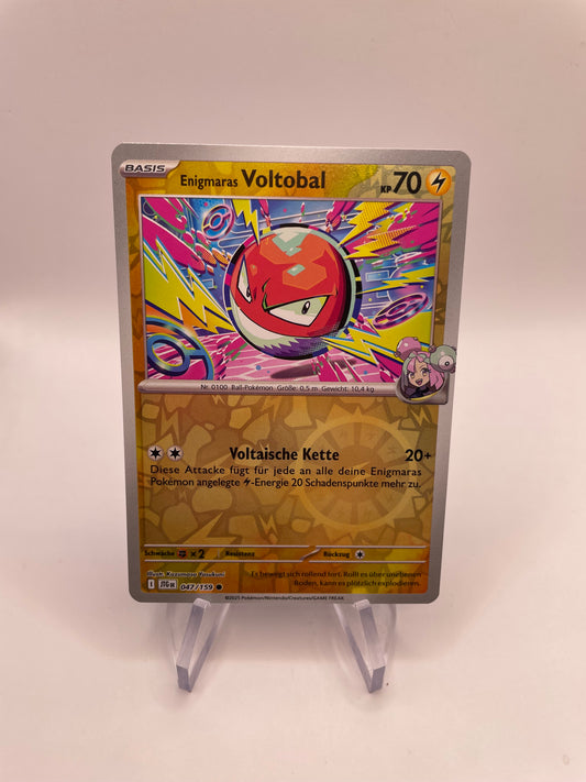 Pokemon Karte Revers Voltobal 47/159 Deutsch