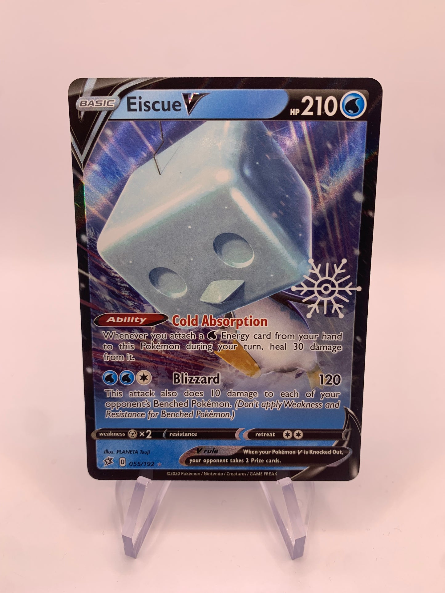 Pokémon Card V Icecue 055/193 English