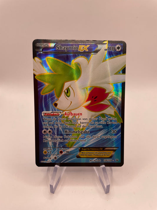 Pokemon Karte EX Shaymin 106/108 Deutsch