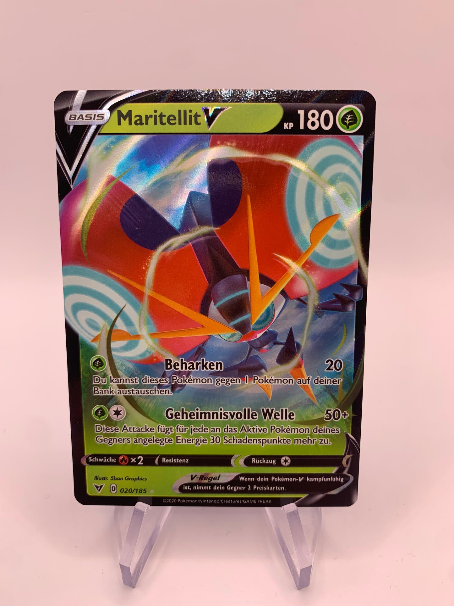 Pokémon Card V Maritellite 020/185 German