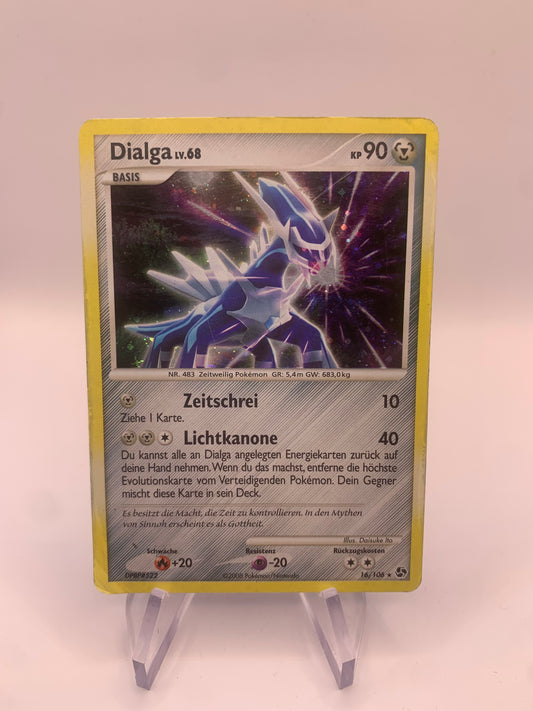 Pokemon Karte Holo Dialga 16/106 Deutsch