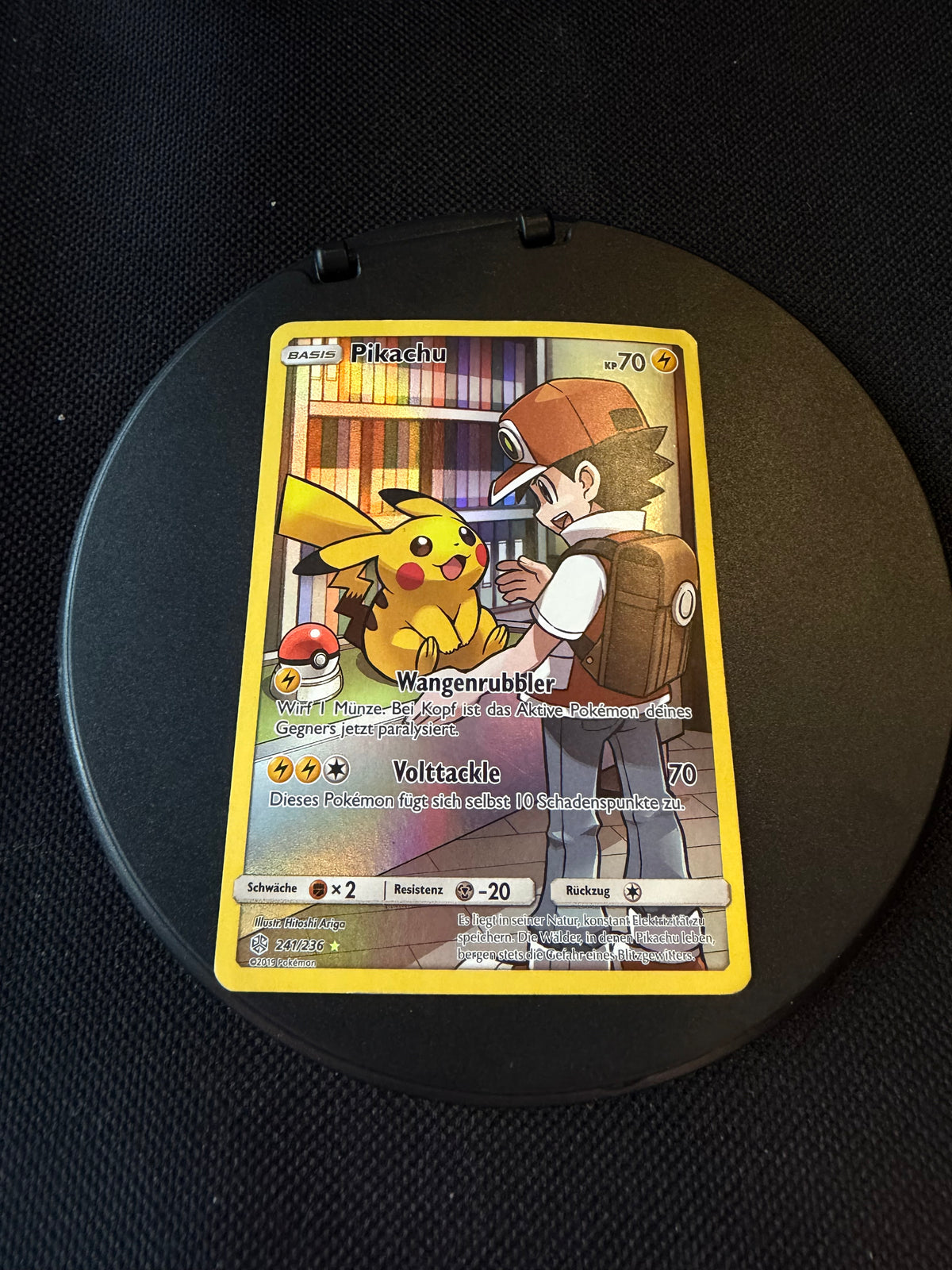 Pokemon Karte Art Rare Pikachu 241/236 Deutsch