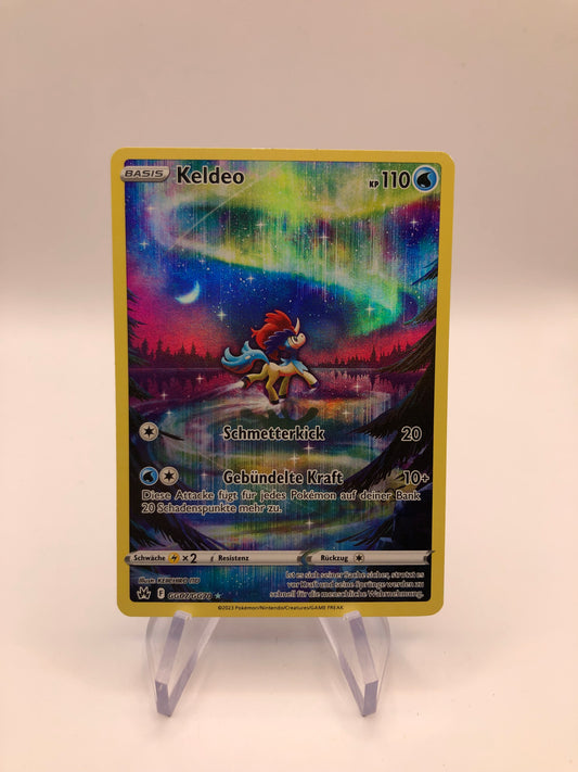 Pokemon Karte Art Rare Keldeo GG07/GG70 Deutsch