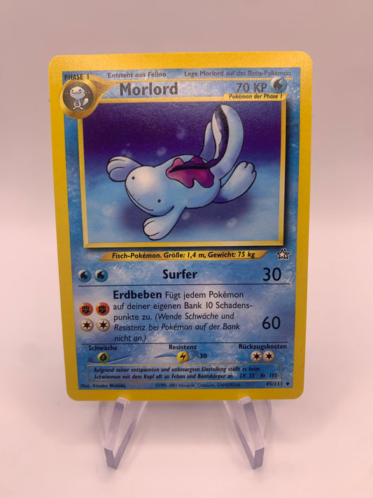 Pokemon Card Morlord 45/111 Neo Genesis German