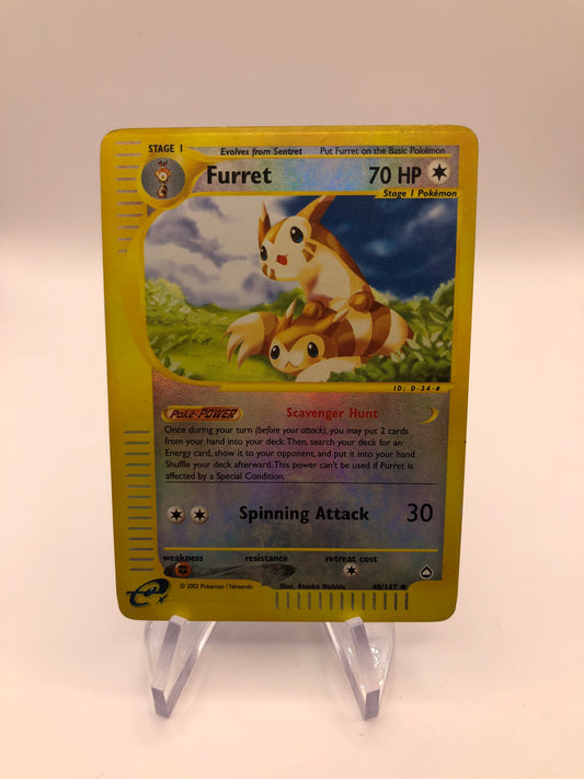 Pokemon Karten E-Serie Reverse Wiesenior 48/147 Englisch