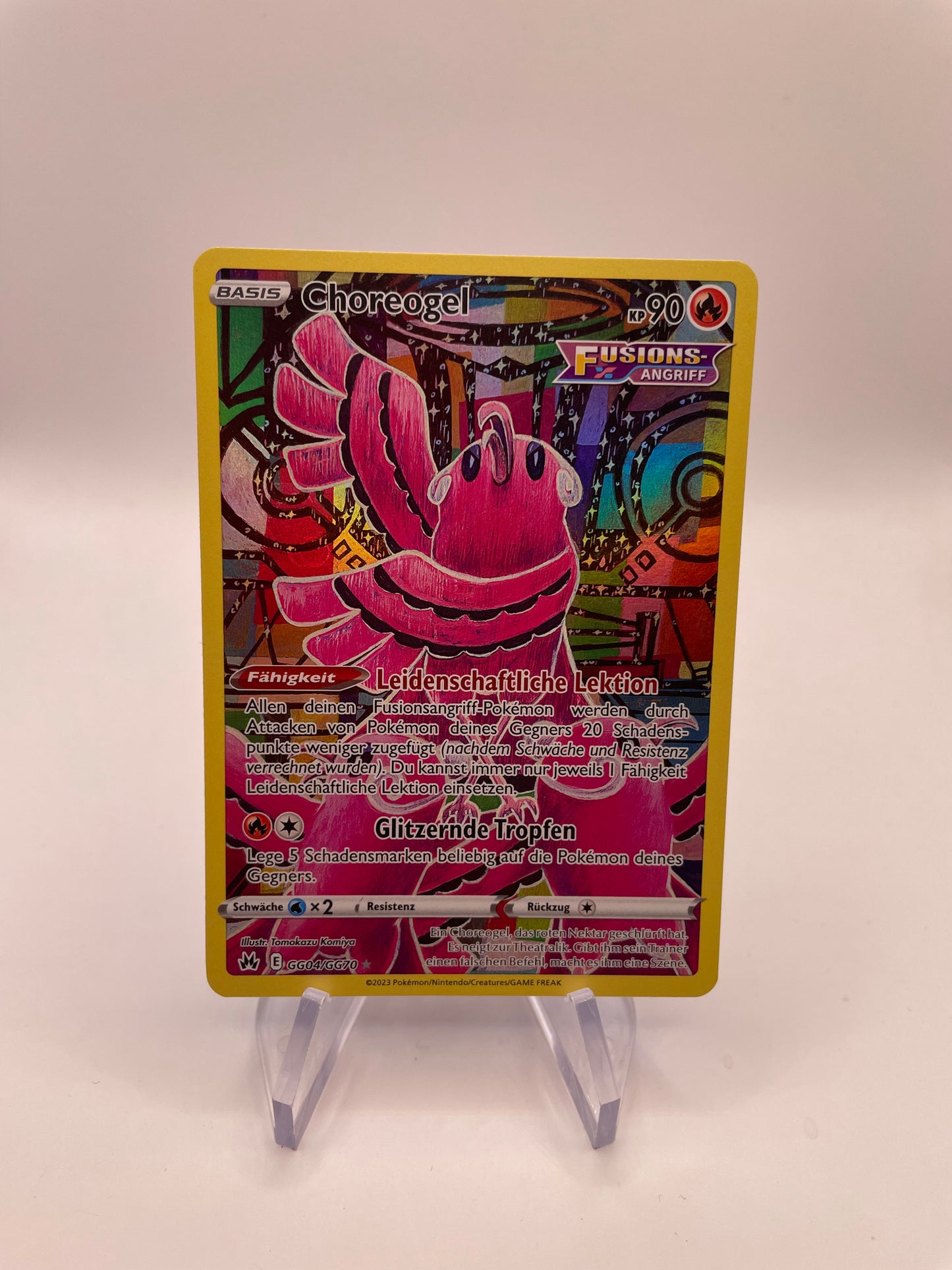 Pokemon Karte Art Rare Choreogel GG04/GG70 Deutsch