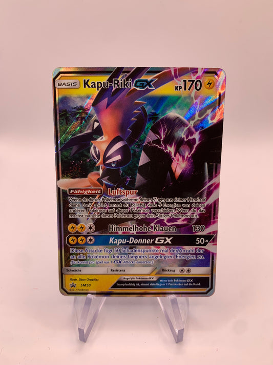 Pokemon Karte GX Promo Kapu-Riki SM50 Deutsch