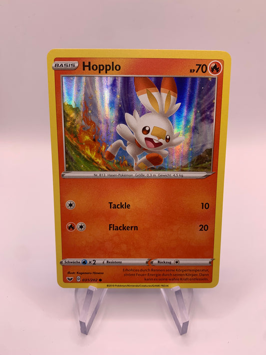 Pokemon Karte Holo Hopplo 031/202 Deutsch