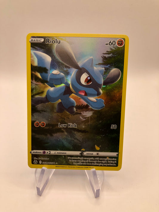 Pokemon Karte Art-Rare Riolu GG26/GG70 Englisch