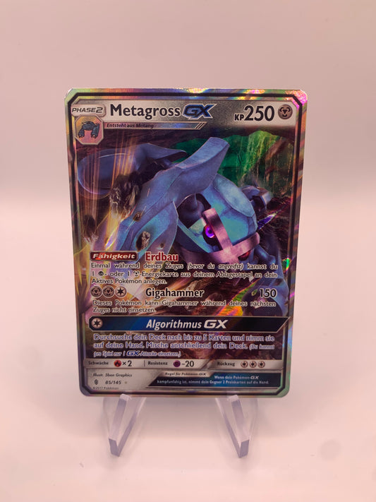 Pokemon Karte Gx Metagross 85/145 Deutsch