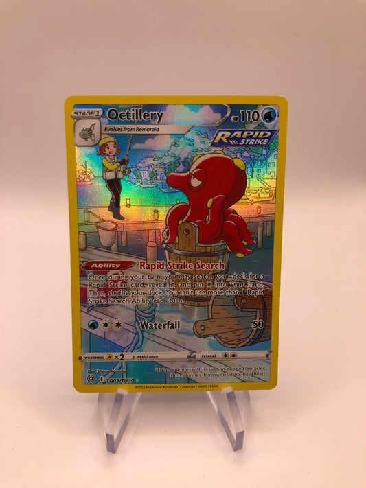 Pokemon Karte Art-Rare Octillery TG03/TG30 Englisch