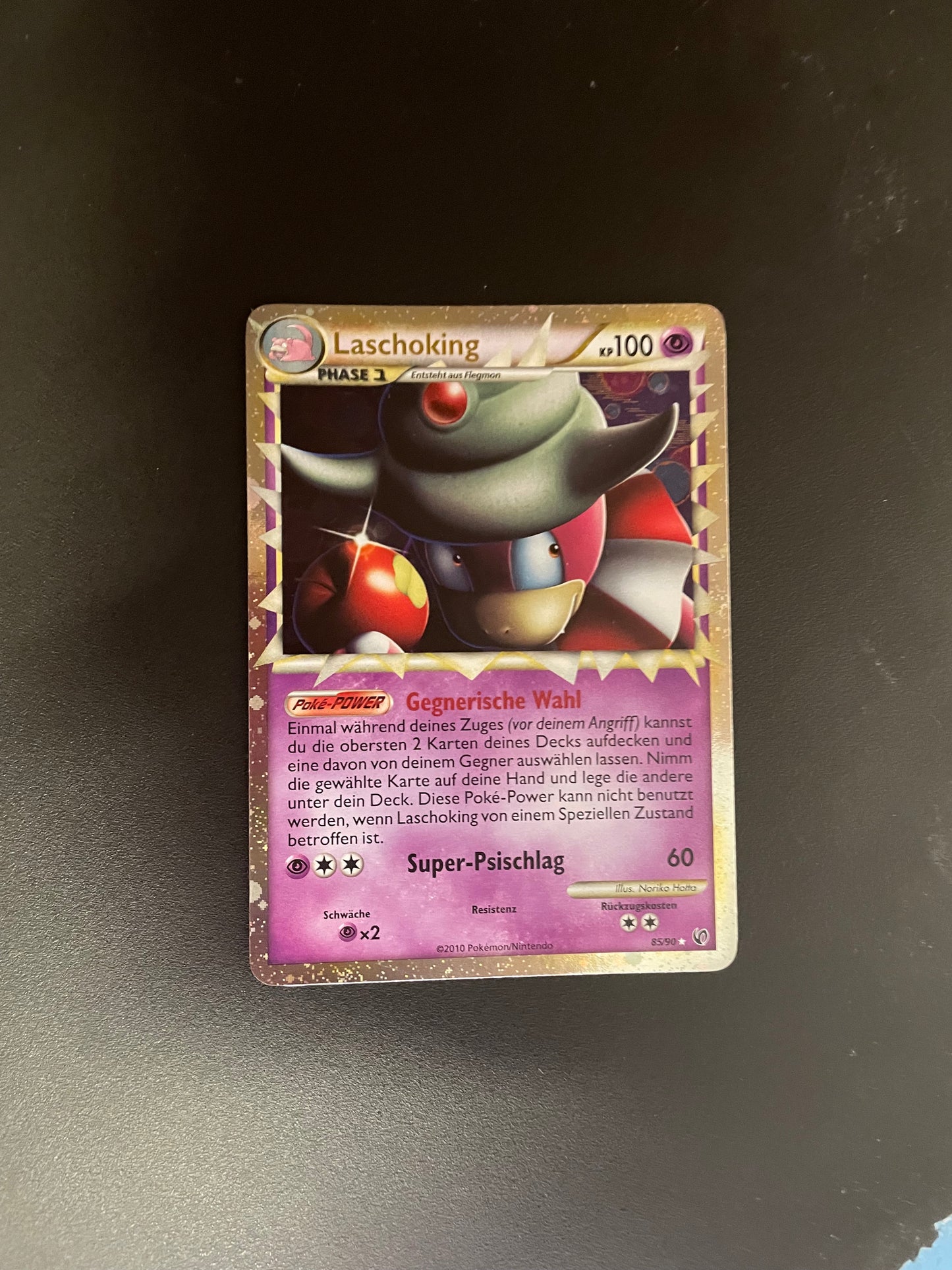 Pokemon Karte Prime Laschoking 85/90 Deutsch