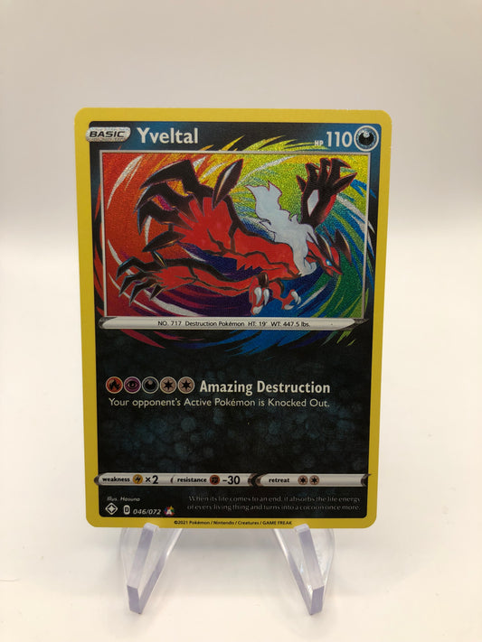 Pokemon Karte Yveltal 46/72 Englisch