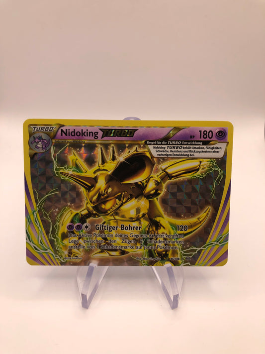 Pokemon Karte Turbo Nidoking 46/108 Deutsch