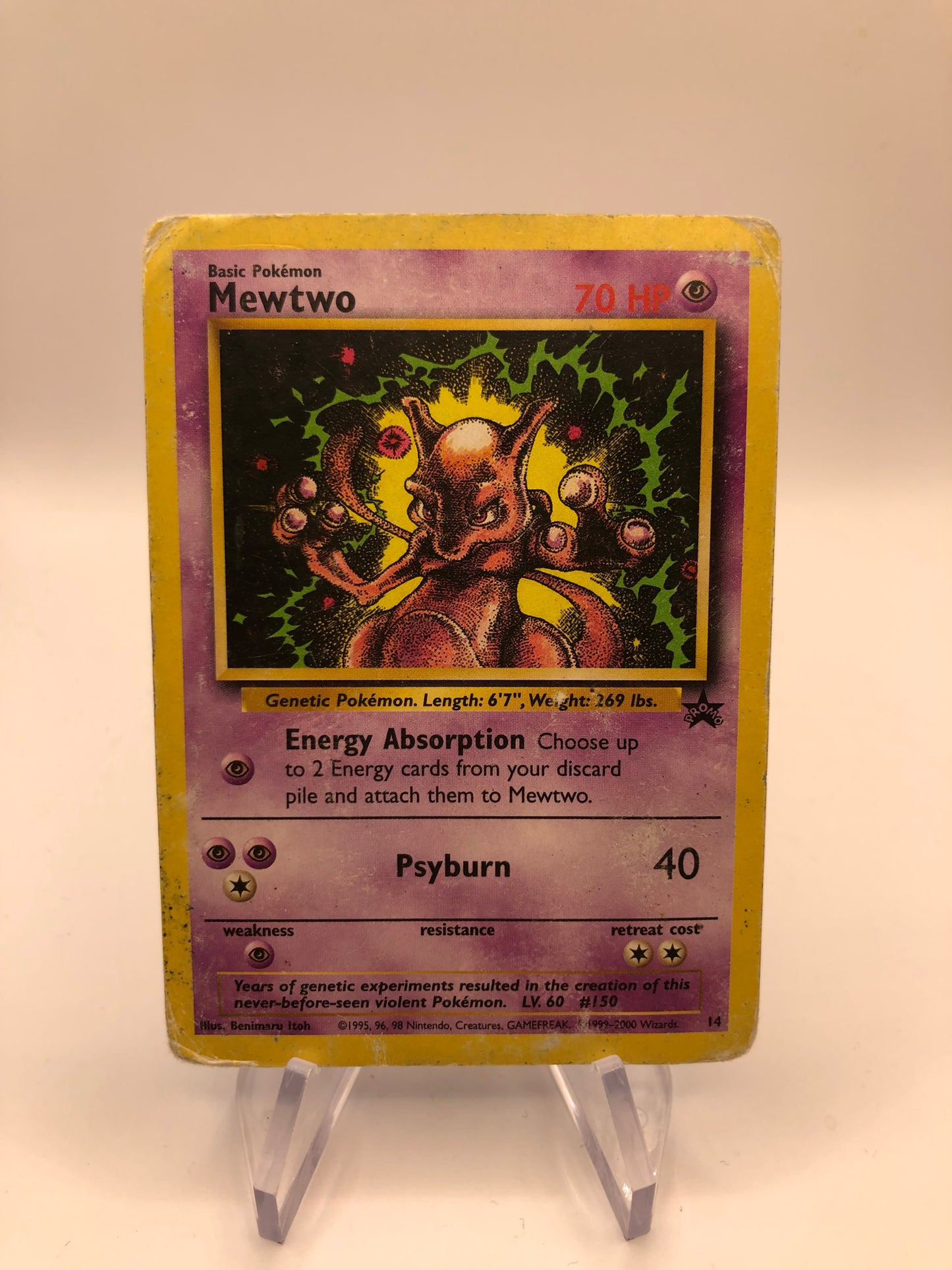 Pokemon Karte Promo Mewtu 14 Englisch
