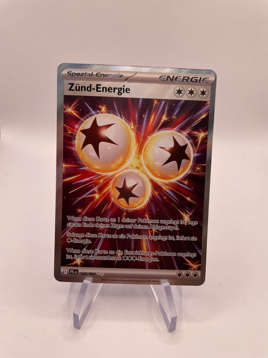 Pokemon Karte Energie Zünd-Energie 124/94 Deutsch