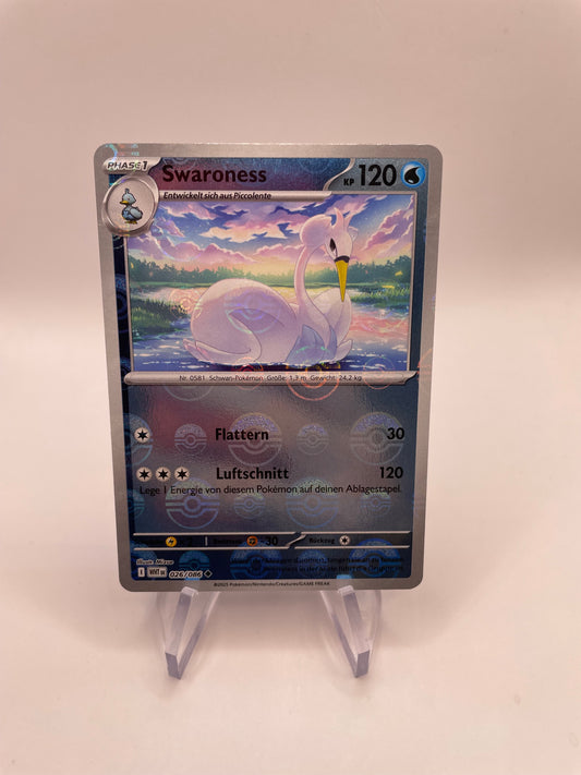 Pokemon Karte Revers Swaroness 26/86 Deutsch
