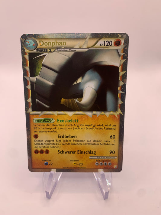 Pokemon Karte Prime Donphan 107/123 Deutsch