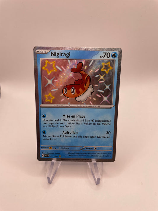 Pokemon Karte Shiny Nigiragi 127/91 Deutsch