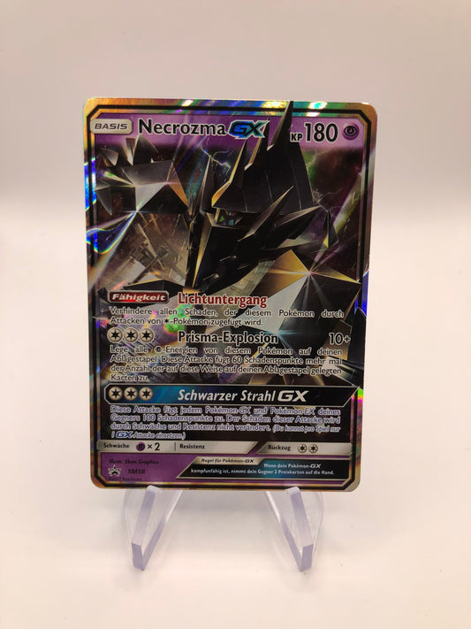 Pokemon Karte gX Promo Necrozma SM58 Deutsch