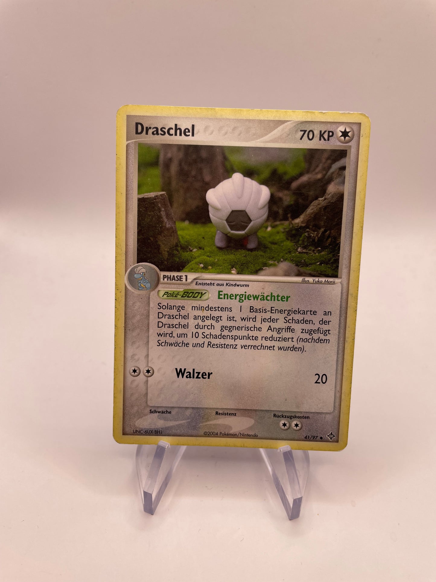 Pokémon Karte Draschel 41/97 Deutsch