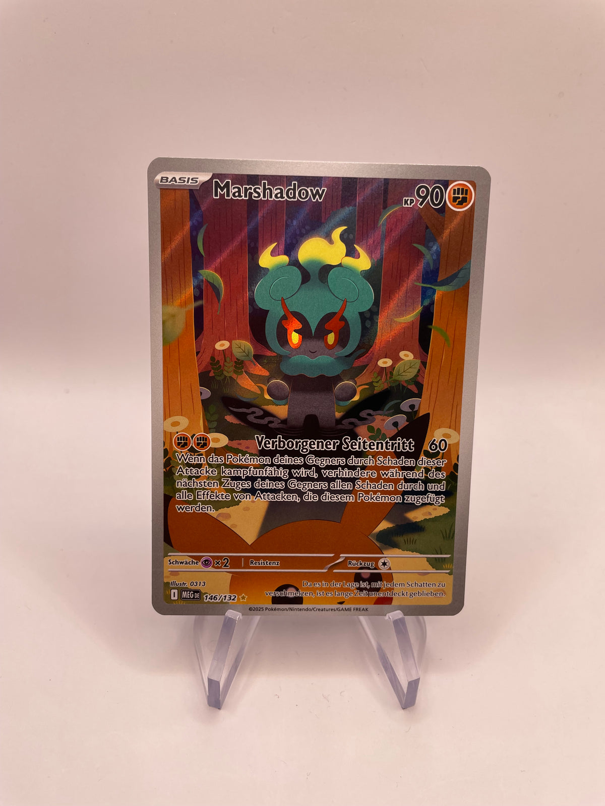 Pokemon Karte Art Rare Marshadow 146/132 Deutsch