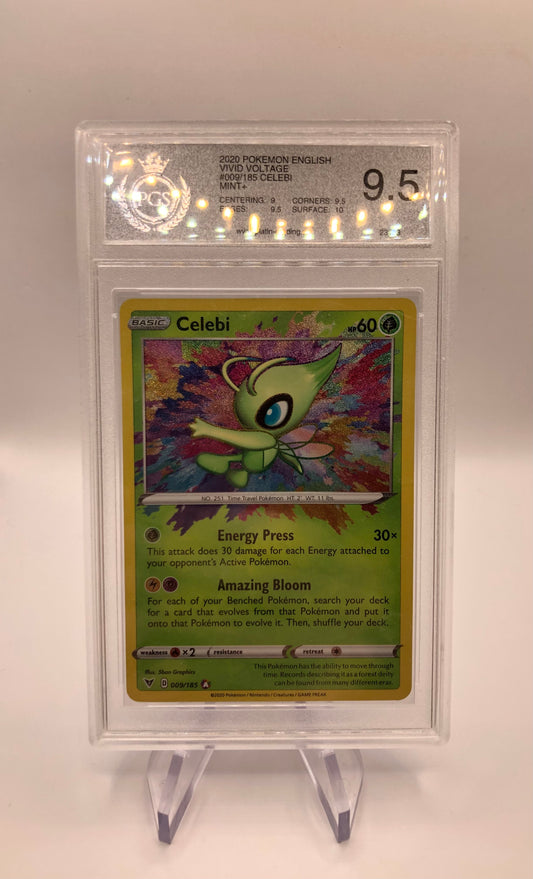 Pokemon Karte PGS 9,5 Celebi 9/185 Englisch