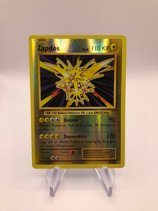 Pokemon Karte Revers Zapdos 42/108 Deutsch