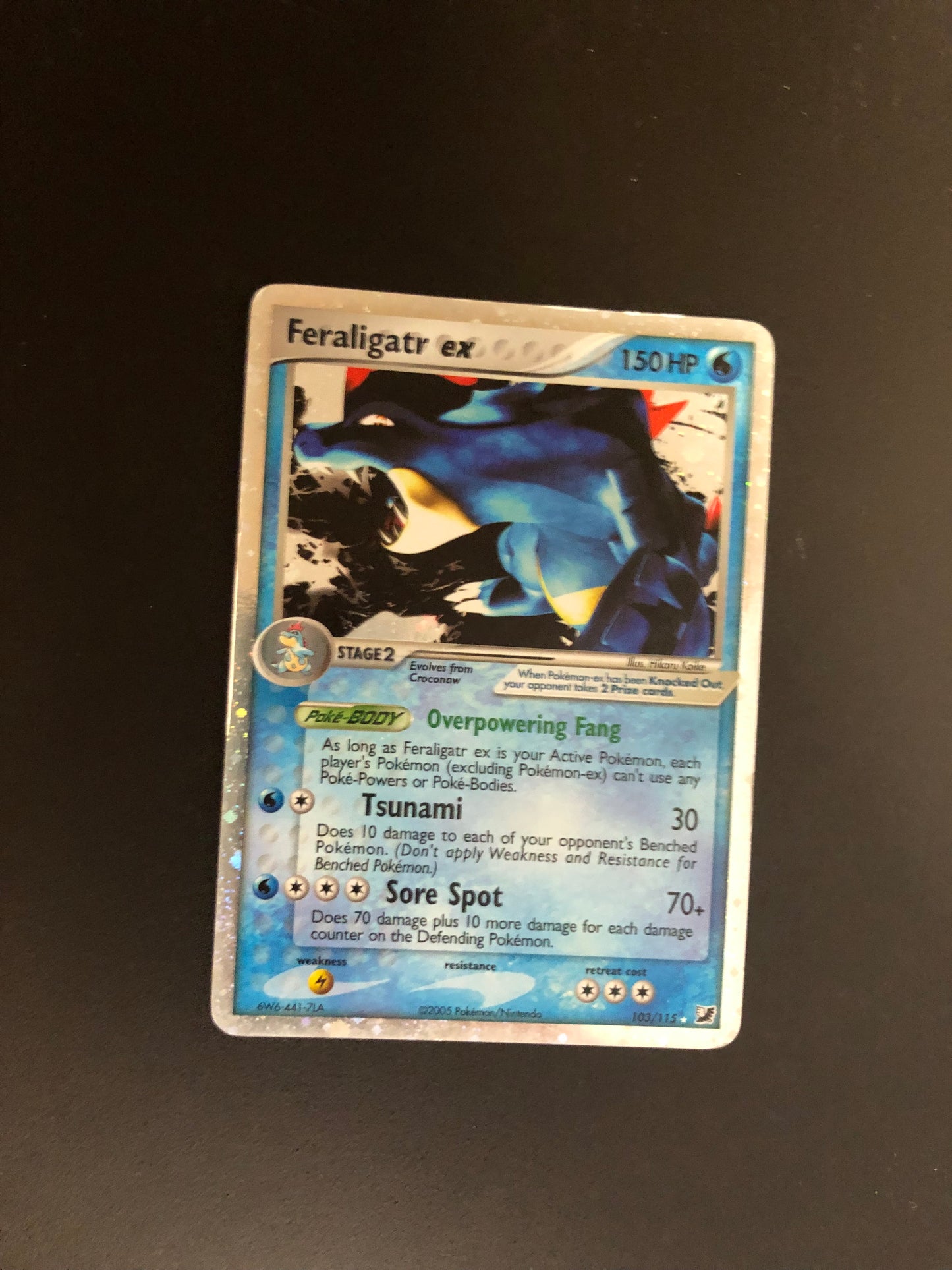 Pokemon Karte Impergator 103/105 Englisch